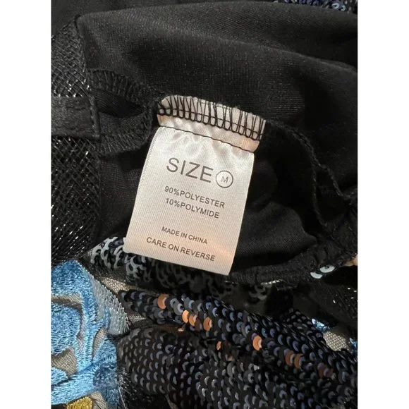 Beautiful Sequin floral dress - Picture 8 of 8